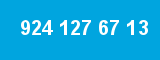 924 127 67 13 924 127 67 13
